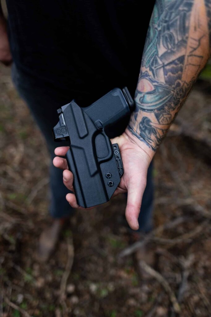 Back of the Guard IWB Holster Adjustable Inside Waistband Holster