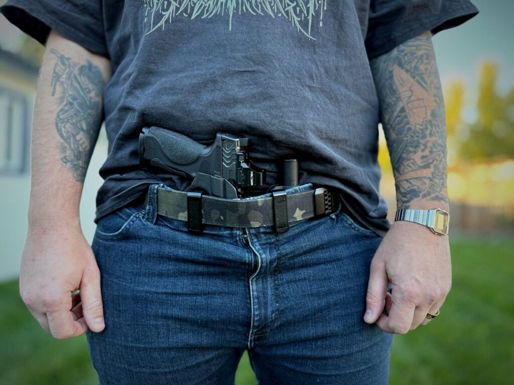 Neptune Concealment Kydex Holster For HK VP40 With Light/Laser - Nestor Series IWB/OWB, Veteran-Made USA