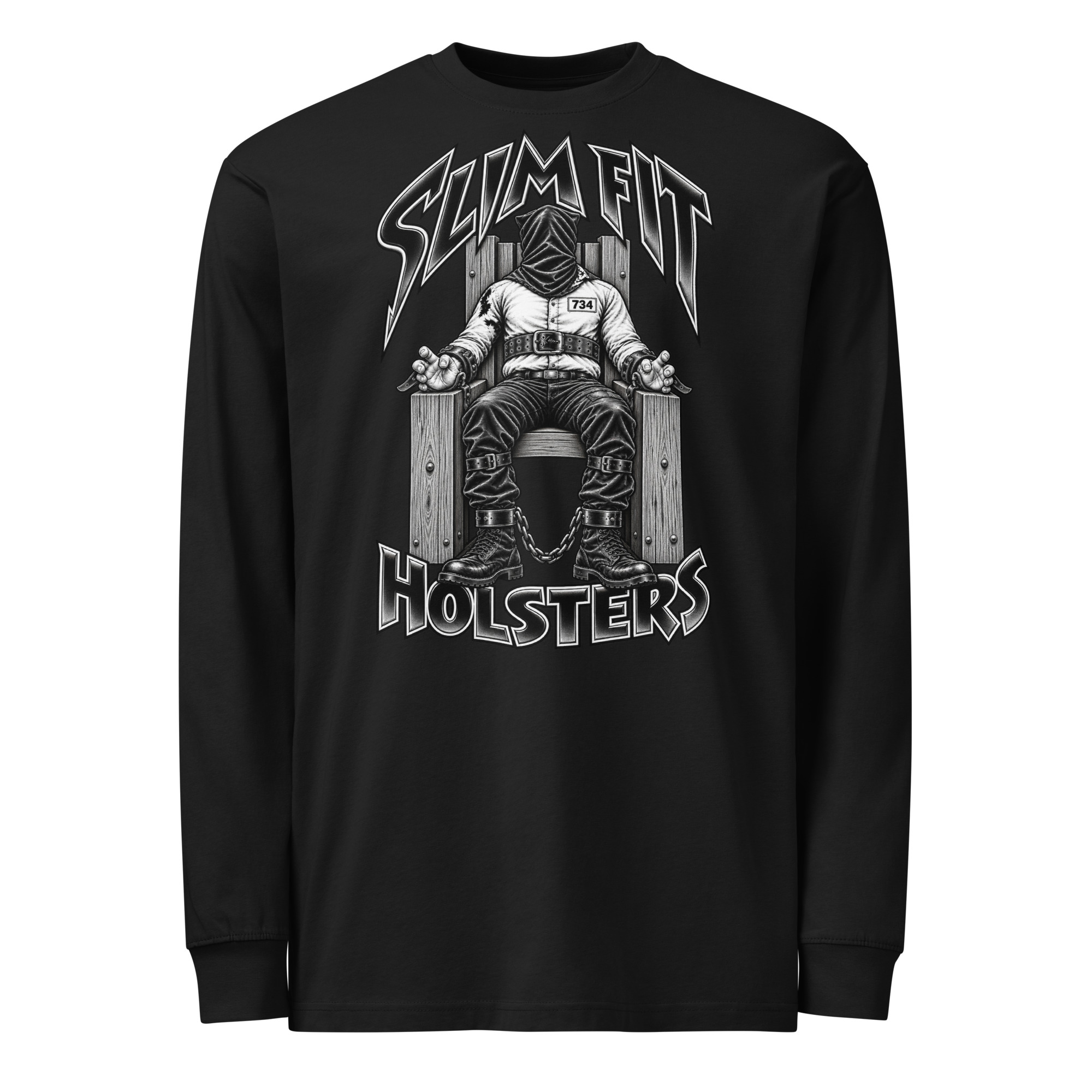 DeathRow heavyweight long sleeve t-shirt