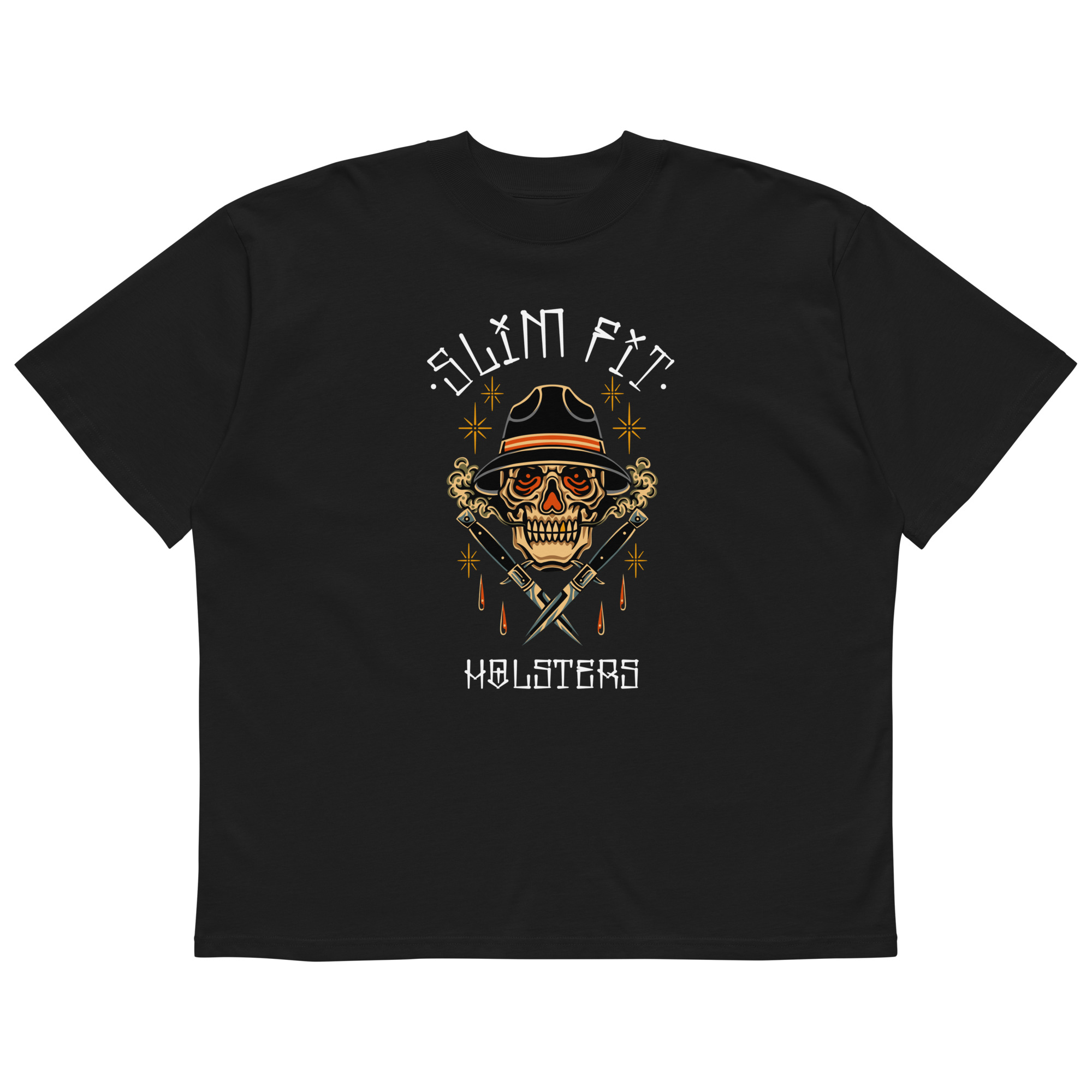 Skull & Knife oversized t-shirt - Image 5