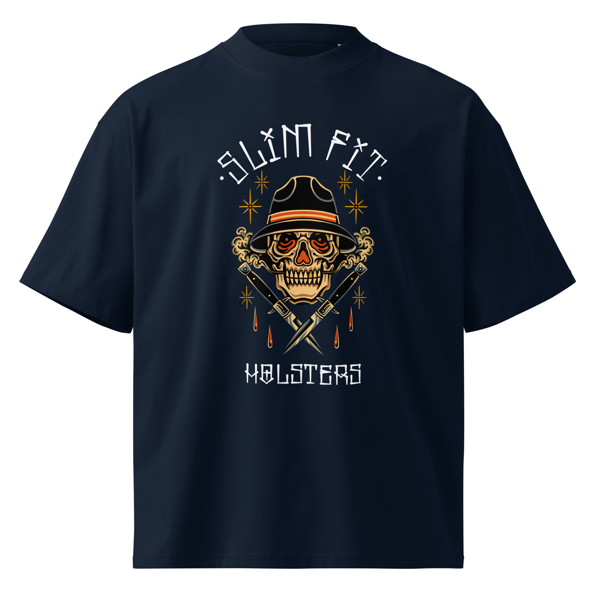 Skull & Knife oversized t-shirt