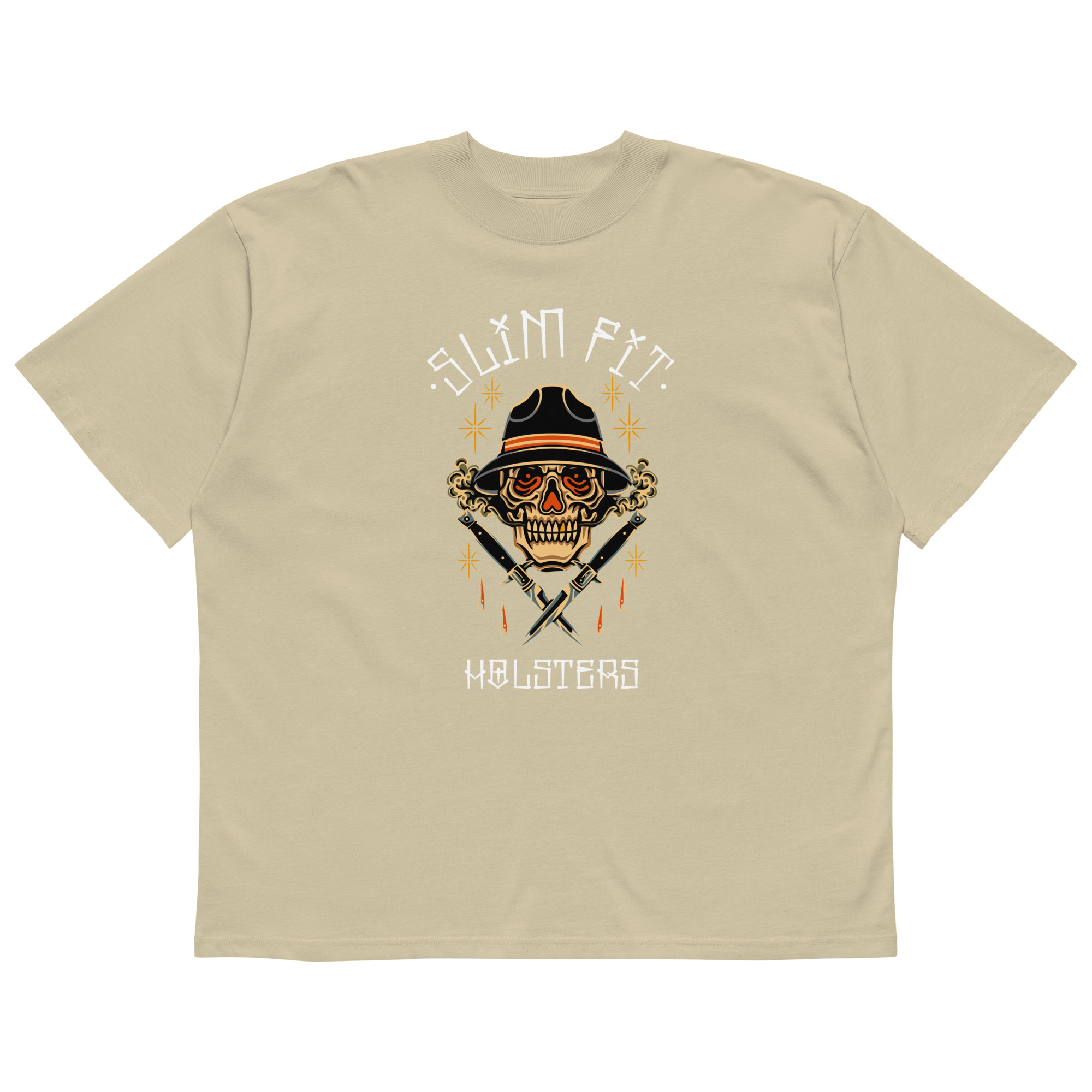 Skull & Knife oversized t-shirt - Image 7