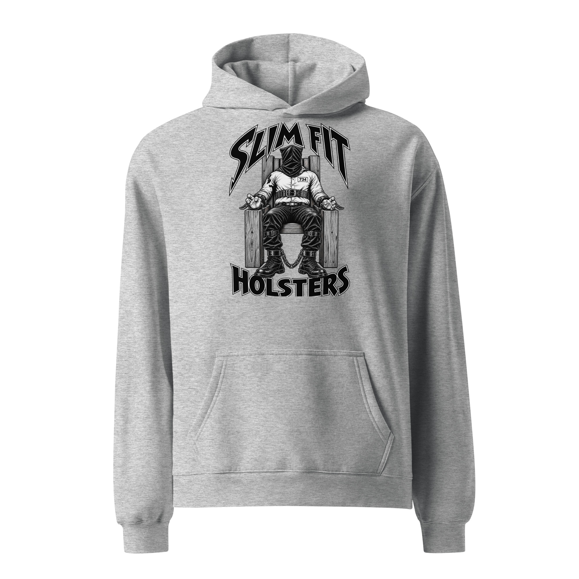 DeathRow oversized hoodie - Image 9