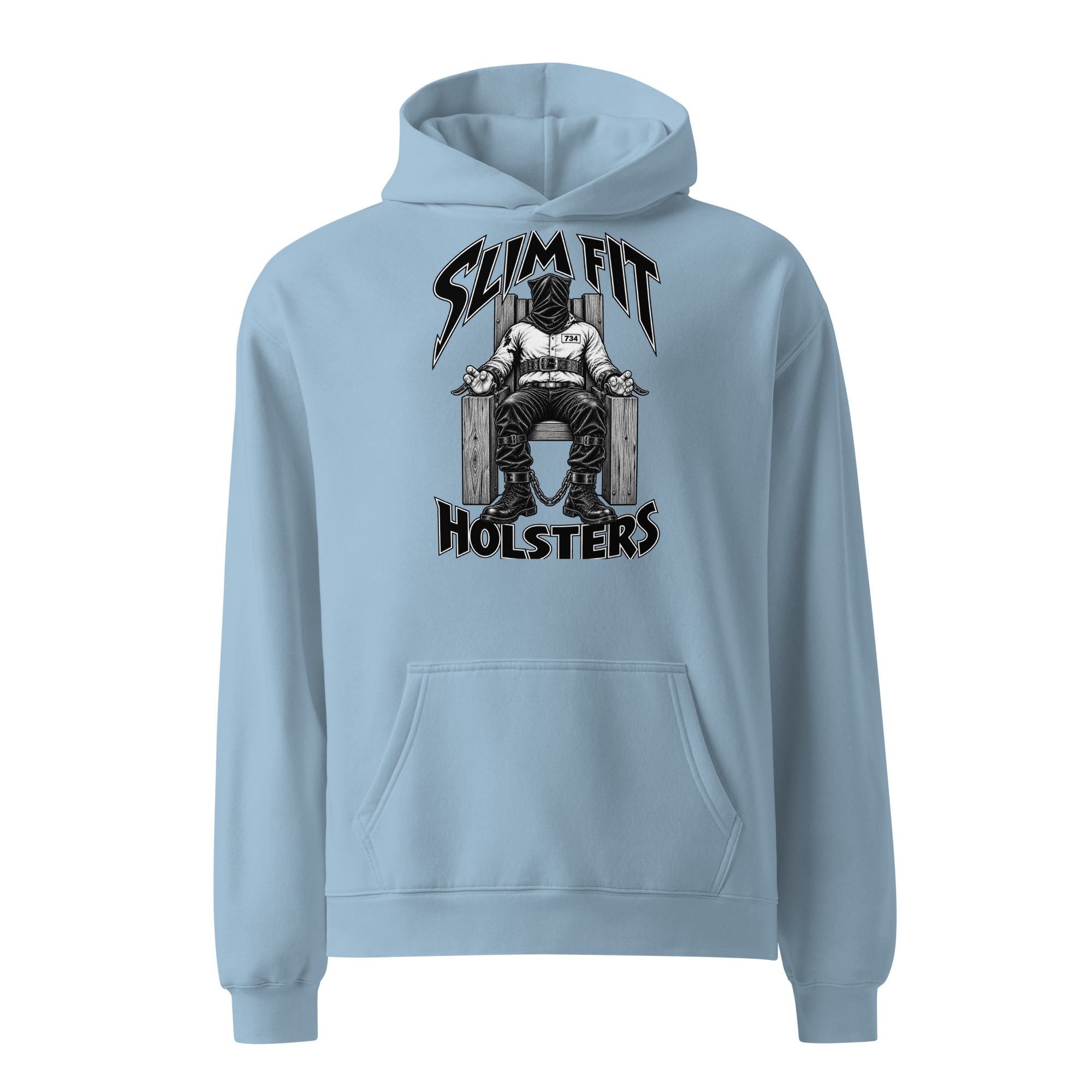DeathRow oversized hoodie - Image 8