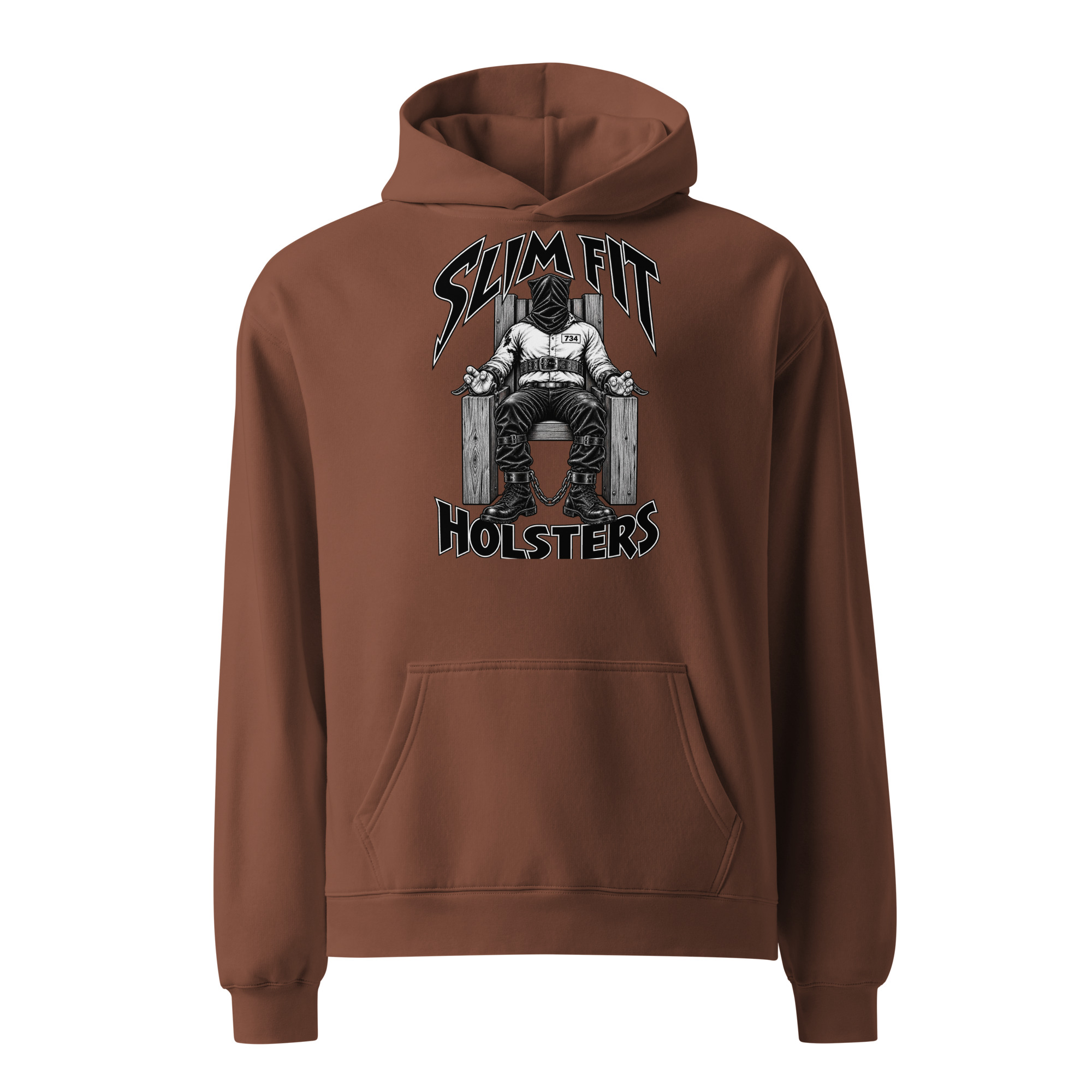 DeathRow oversized hoodie - Image 4