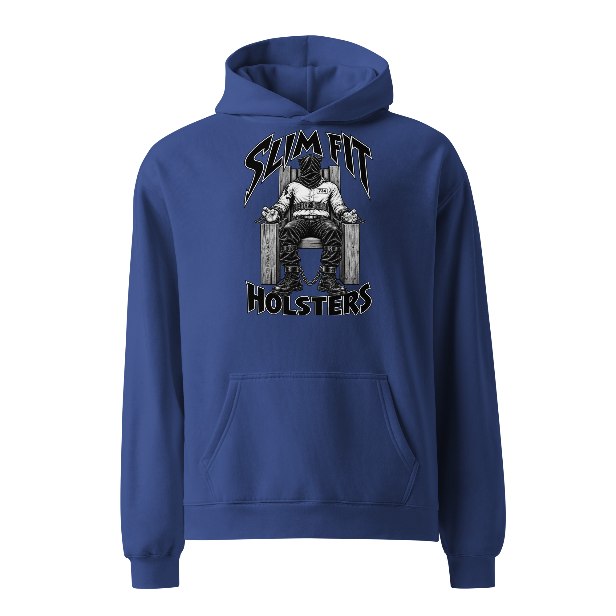 DeathRow oversized hoodie - Image 3