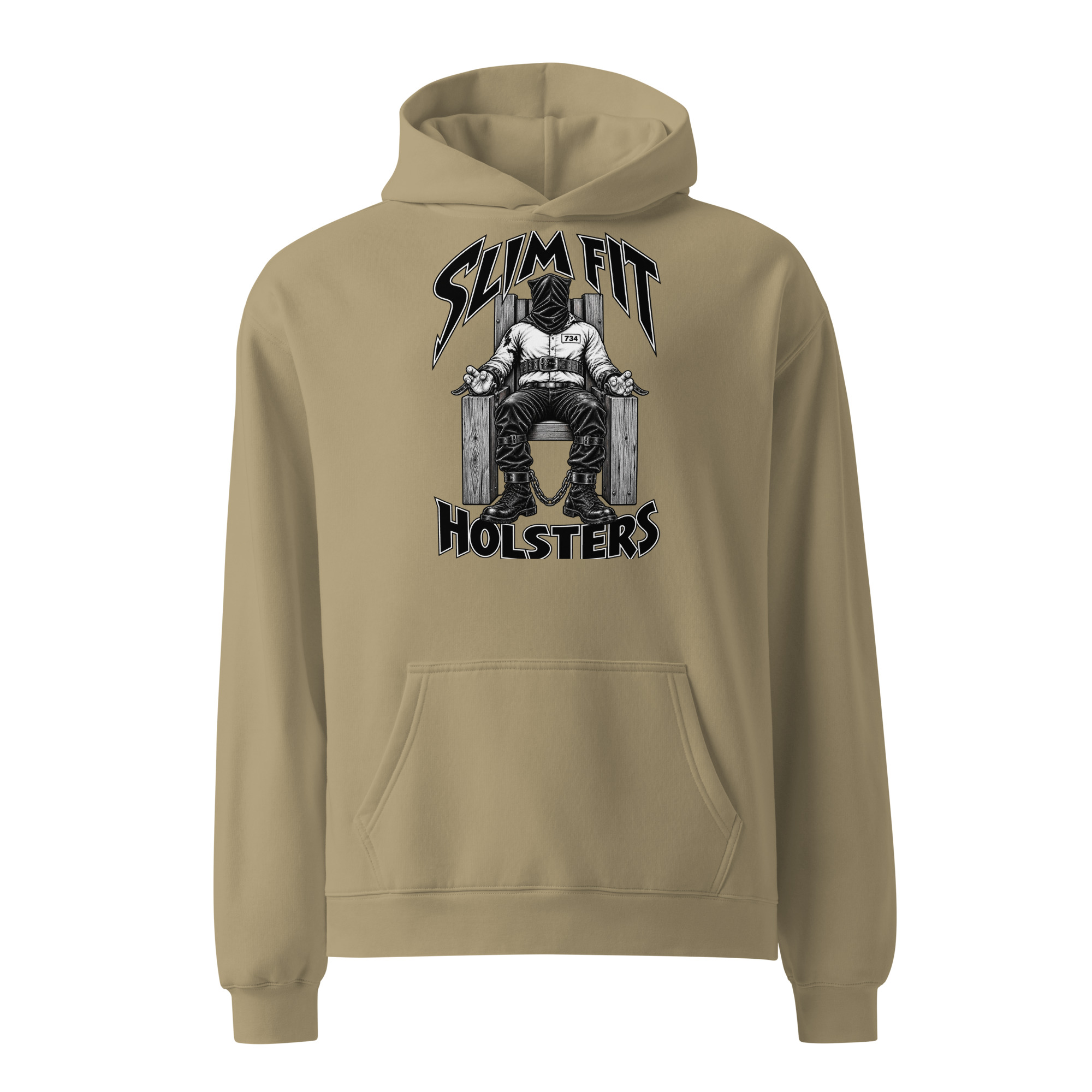DeathRow oversized hoodie - Image 7