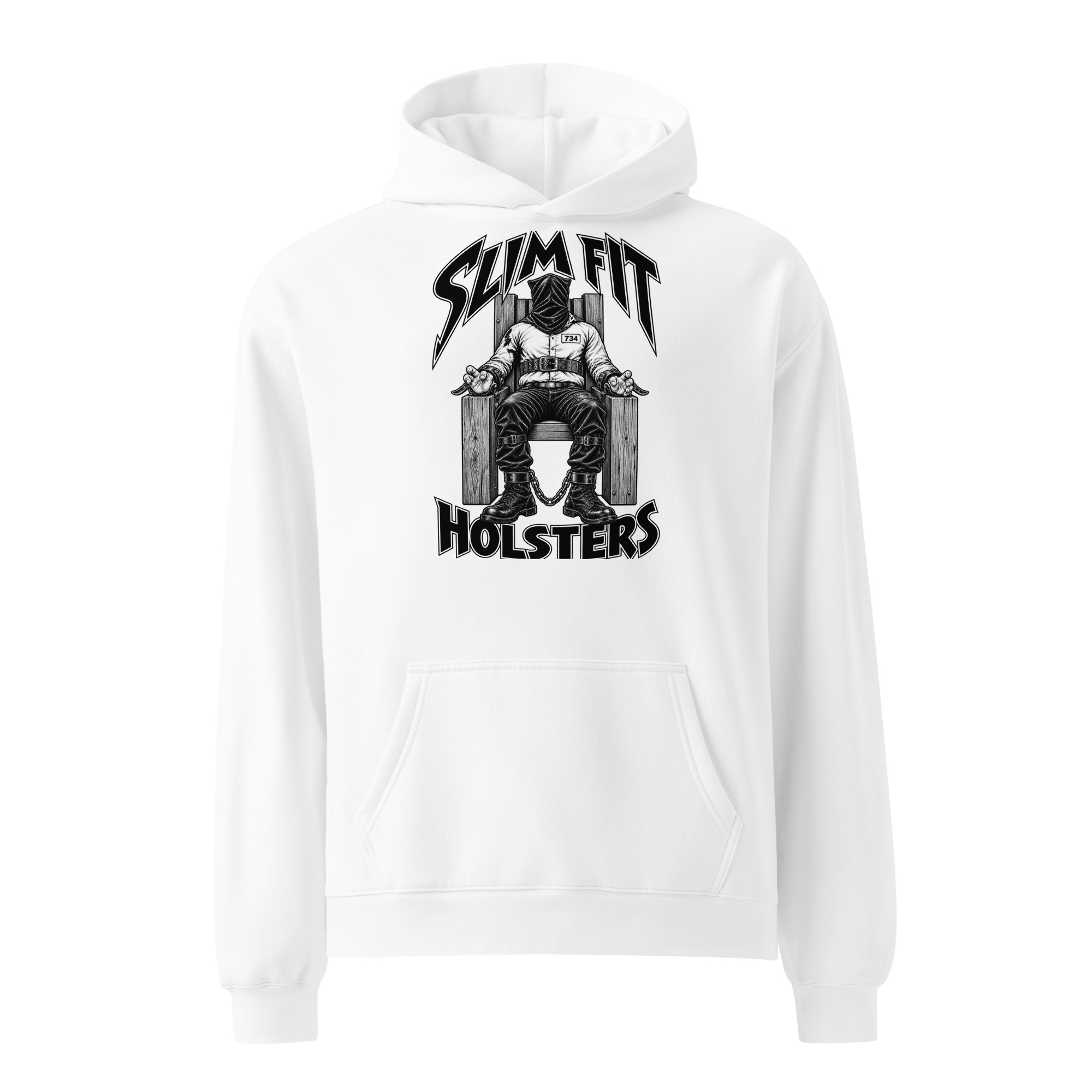 DeathRow oversized hoodie - Image 11