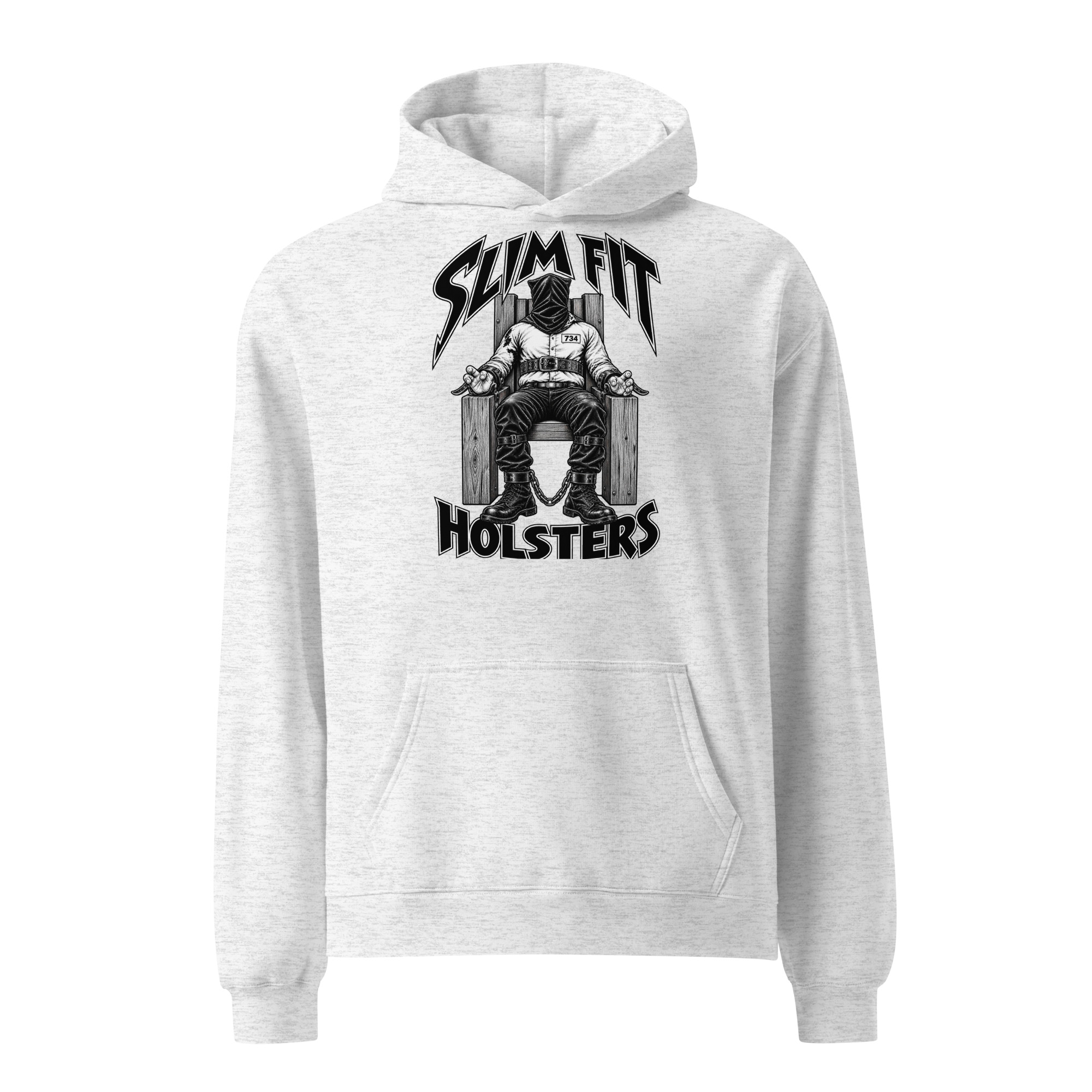 DeathRow oversized hoodie - Image 10