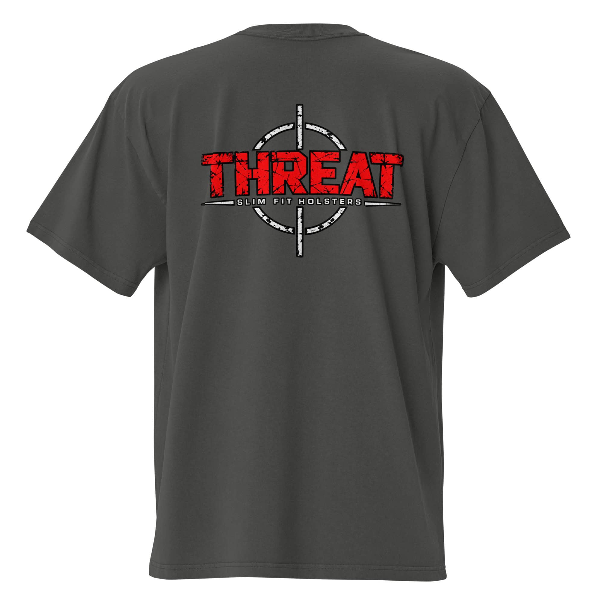 Stand by, Threat! Oversized faded t-shirt - Image 8