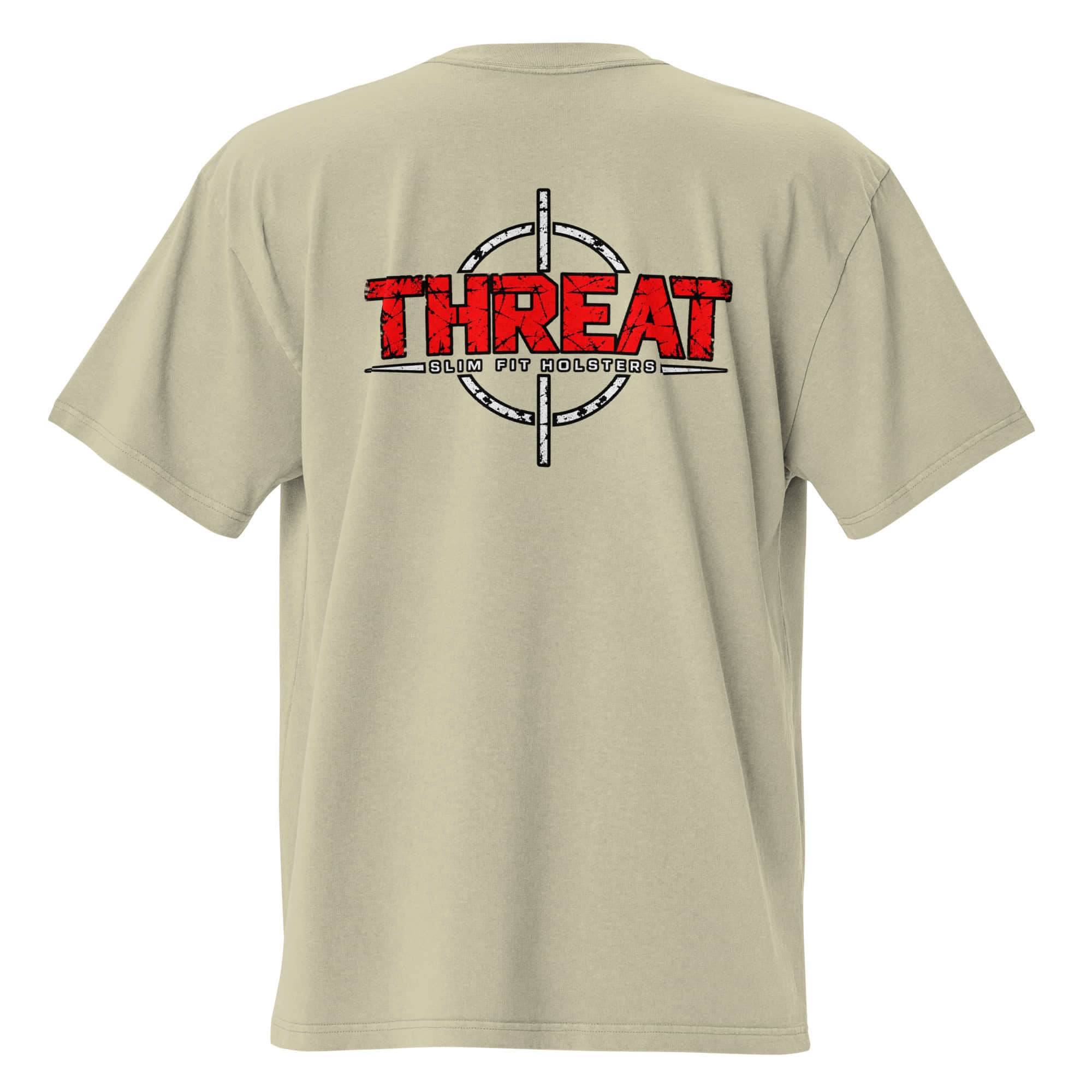 Stand by, Threat! Oversized faded t-shirt - Image 12