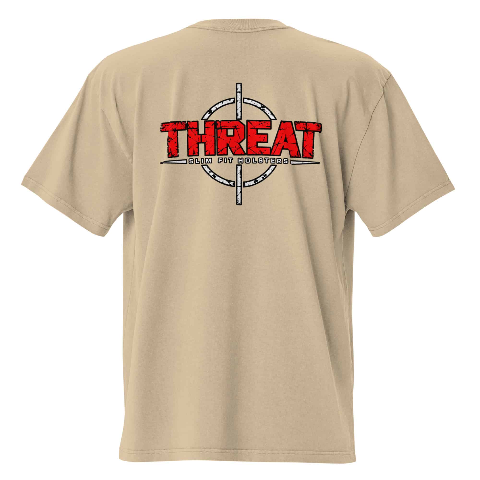 Stand by, Threat! Oversized faded t-shirt - Image 11